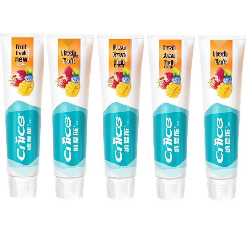 

Nice Fresh Fruit Toothpaste 5-Pack