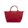 Longchamp Embroidered Logo Snap Zipper Closure Nylon Dumpling Tote Bag Women Tote Bags 1623619P47