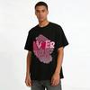 Valentine's Day Lover Baby Print Casual Crew Neck Tee Pure cotton T-shirt