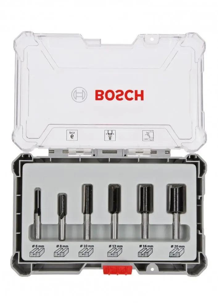 Milling Cutter Set 6 Pcs. 8mm Handle