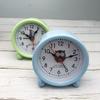Mini Children's Alarm Clock with Lights Bedside Clock Round Cartoon Clock Simple Bedside Clock