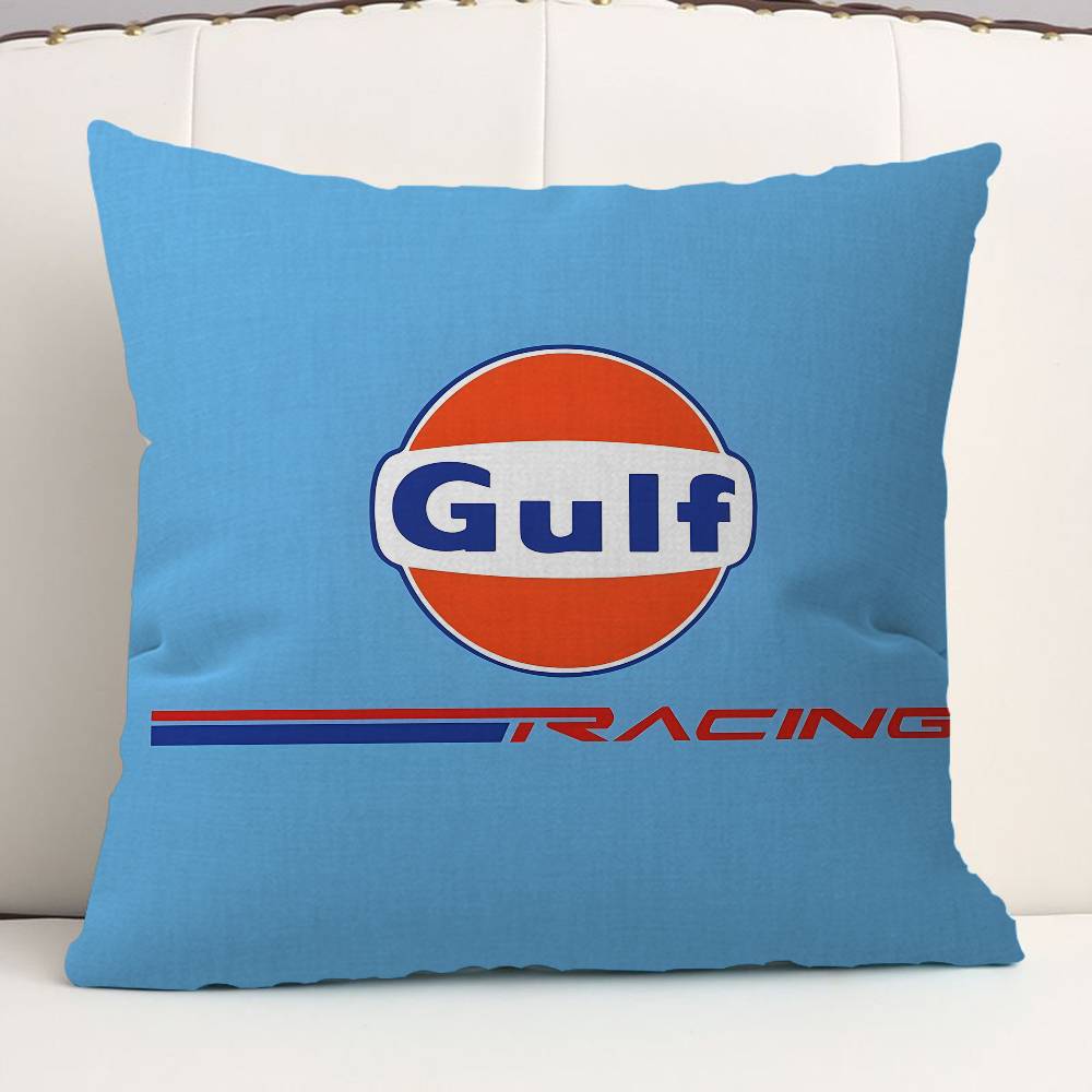 G-Gulf Racing-Luxury Pillow Cushion Cover Pillowcase Living Room Sofa Home Decor Customized