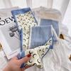Luxury Design Women Summer Long Silk Scarf Hair Headband Foulard Skinny Bag Scarves Neckerchief Lady Shirt Decorative Streamers