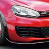 For VW Volkswagen Golf 6 MK6 VI GTI R R20 ABS Tåkelykter Skjerm Bil Front Tåkelys Hetter Øyenbryn Øye Vind Kniv Deksel Trim