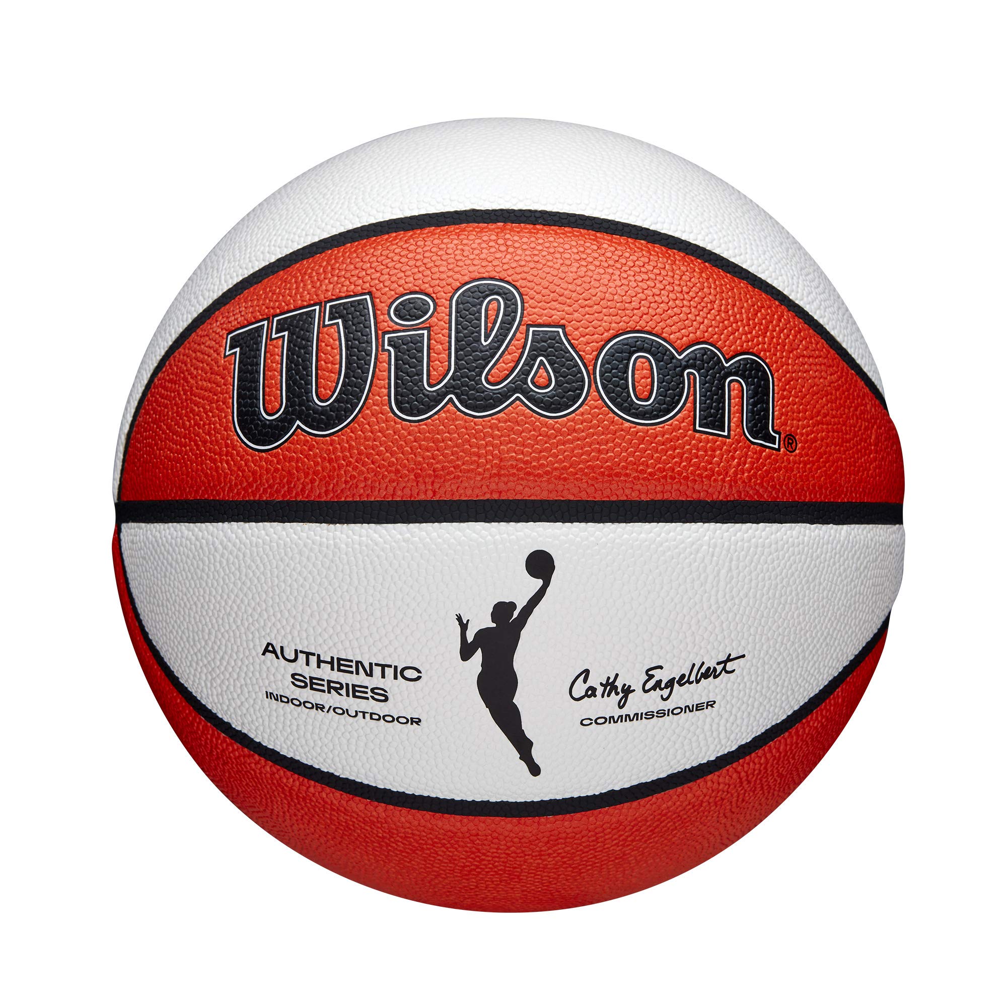 

Баскетбольный мяч Wilson WNBA AUTHENTIC WTB5100XB05, для улицы, размер 5/22 см в диаметре, оранжевый
