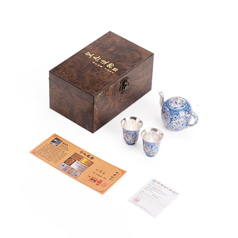 Chaxun 'Beauty Series' Gilded Porcelain Teapot Set