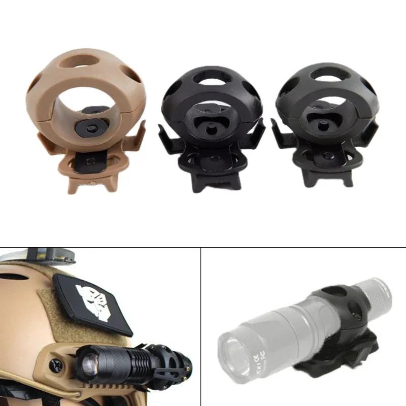 1 Stück 20-24mm Helm Spezielle Beleuchtung Taschenlampe Halterung Taktischer Helm Montageadapter Outdoor-Sport Reiten Schienen Zubehör