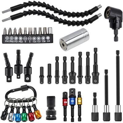 A96I-Flexible Drill Bit Extension Set Flexible Drill Bit Extension Drill Extension Bit Holder