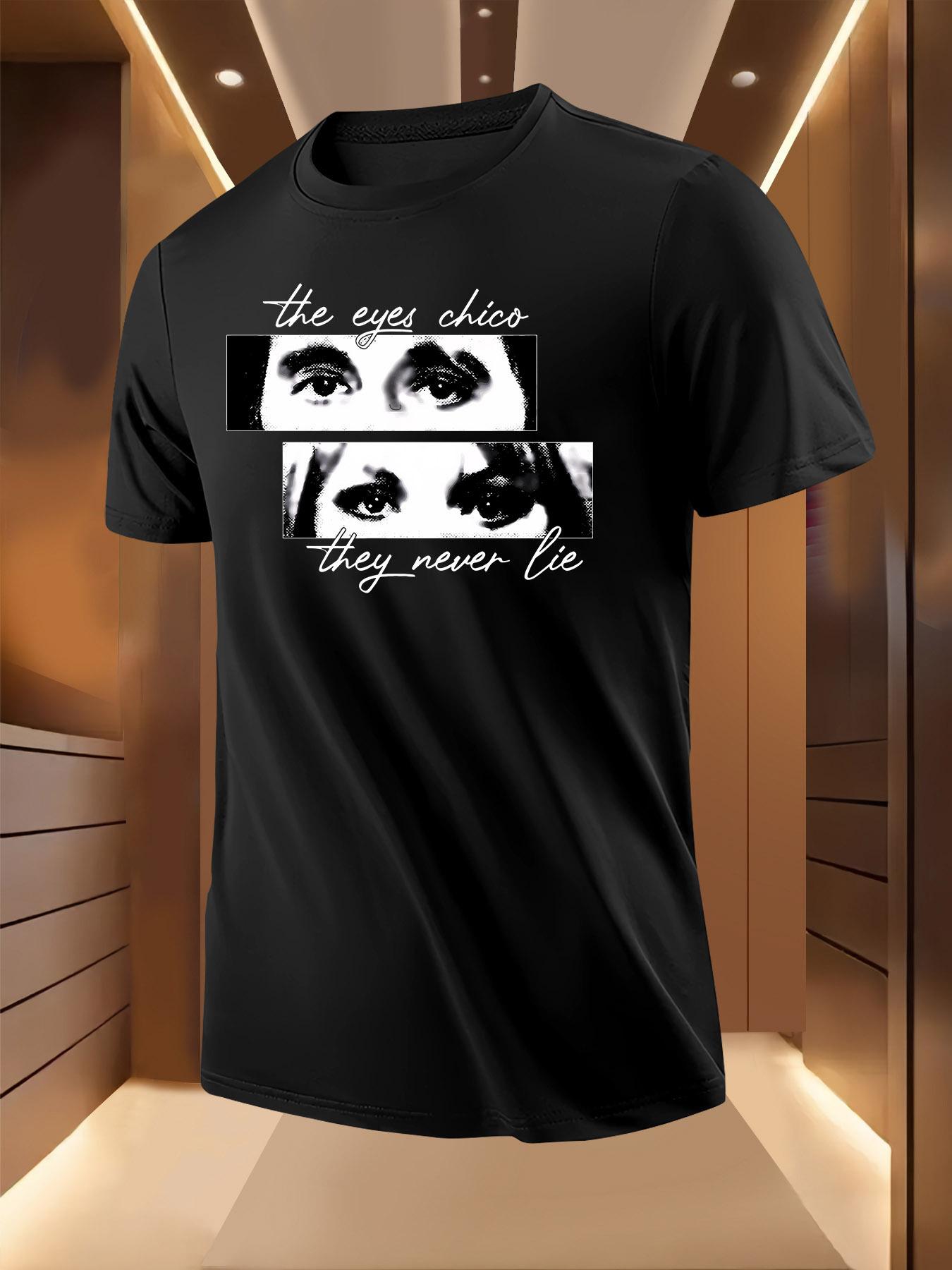 The Eyes Don t Lie  Graphic Tshirt - Breathable Lightwei... S