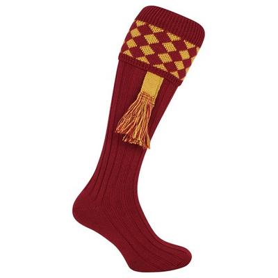 Jack Pyke Unisex Adult Harlequin Shooting Socks with Garters