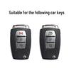 Echtes Leder Schlüsselhülle für Ssangyong Autos – Schutzhülle für Spezialschlüssel