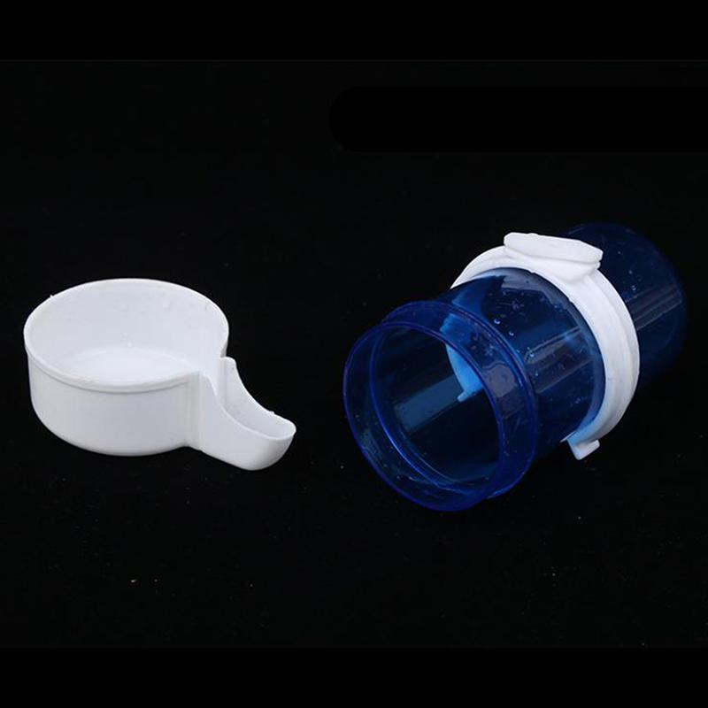 High Quality 1Pc Bird Feeder Plastic Food Water Feeding Automatic Drinker Parrot Pet Dispenser Drinking Cup Bowls Parrot Cage