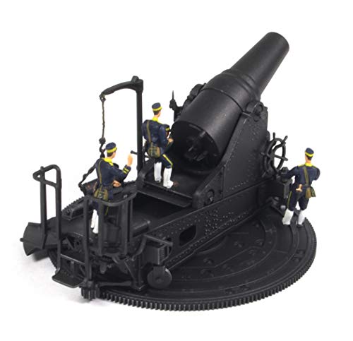 Pit Road 1/72 SG Series Japanese Army 28cm Howitzer with General Nogi and 6 Artillerymen, Plastic Model Kit SG14
