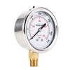 Gorgeri Hydraulic Fluid Filled Fuel Pressure Gauge 0-5000 PSI US Thread