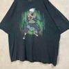 [USED] Vintage 2000s Hatake Kakashi Naruto Short Sleeve Shirt, Anime, Manga, Black, Part 1