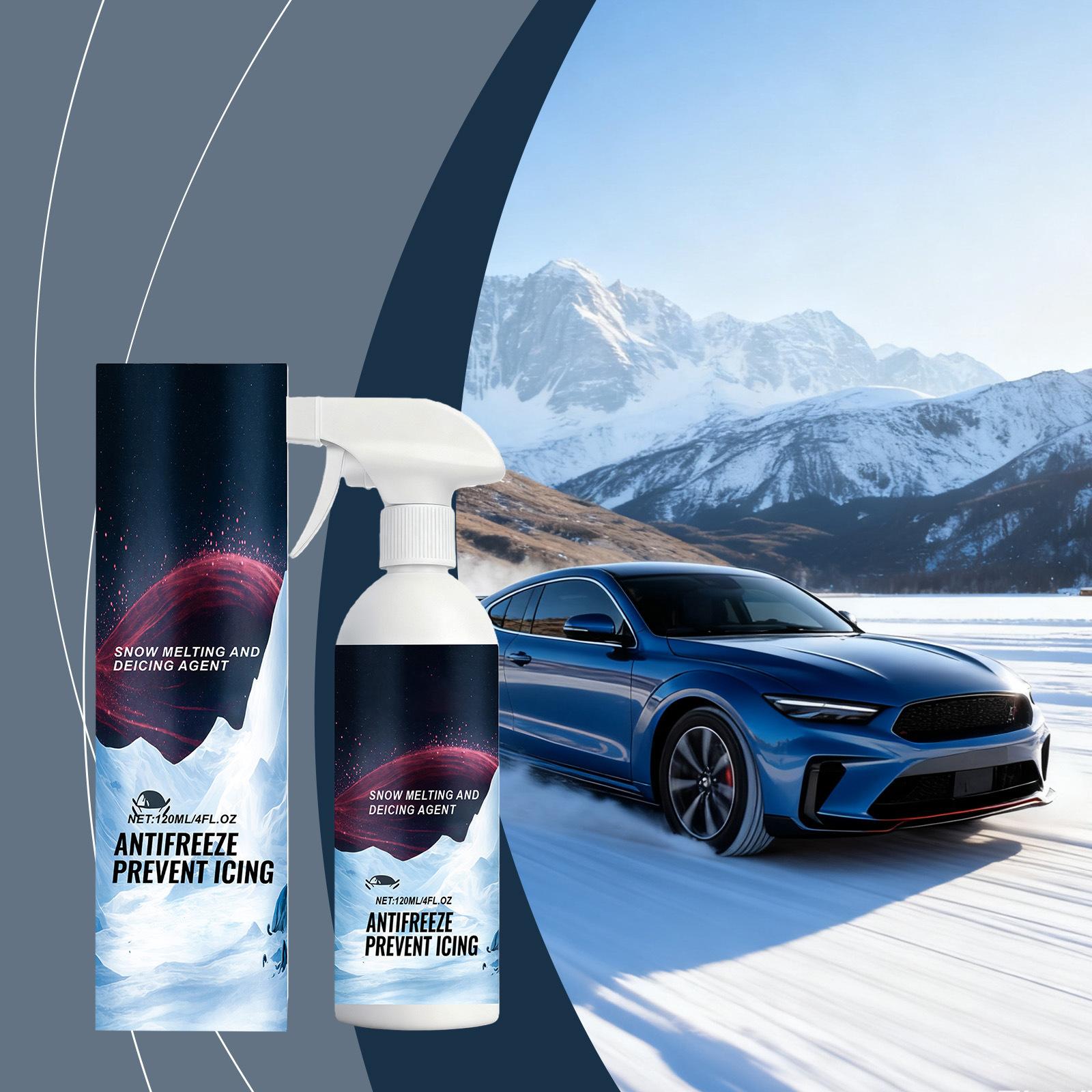 Winter Car Windshield -icing Agent, Special -icing Agent For Car , -icing And -frost120ML One Size