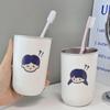 Simple Style Couple Toothbrush Cup Cartoon Rinse Cup Thick Mouthwash Cup  Gift