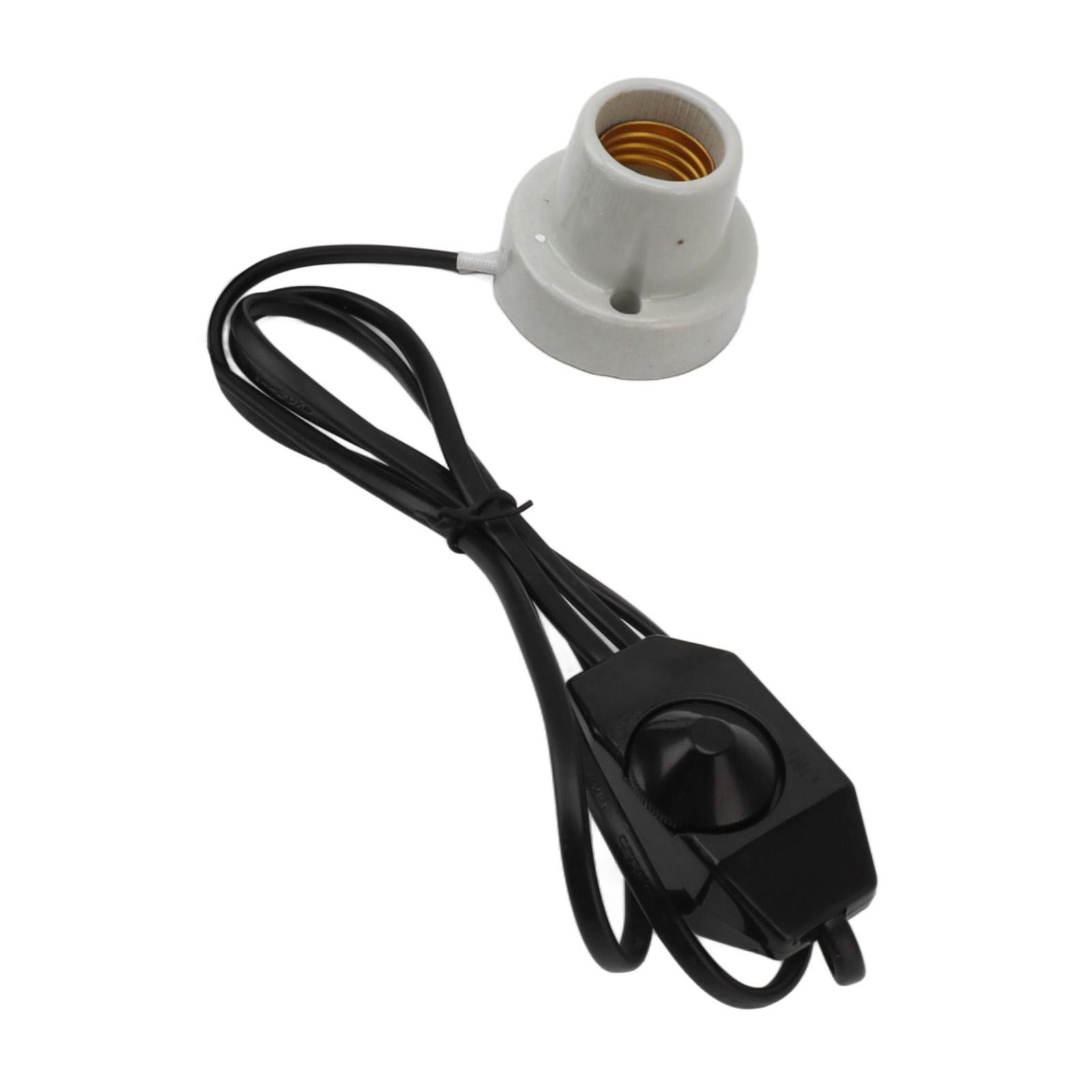 

Reptile Ceramic Heat Lamp Holder Professional E27 Socket Reptile Heat Light Fixture Holder for Lizard Turtle Tortoise