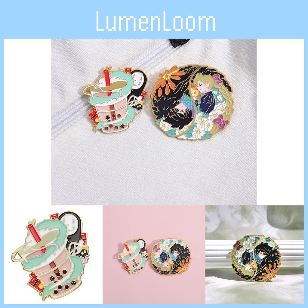 Kreative Anime Cartoon Brosche Einzigartiges Design Modeaccessoire für Taschen und Kleidung