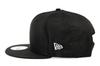 9FIFTY Flat Bill Snapback Cap Black [New Era] -