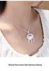 S999 Sterling Silver Year-After-Year Peace Baby Longevity Lock – Pure Silver Full Moon Gift