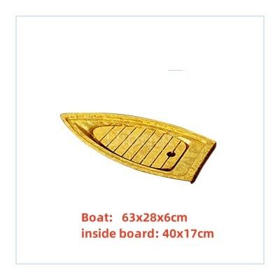 Black Red Sushi Sashimi Boat Ice Food Seafood Plate Salmon Sashimi Tray Creative Japanese Food Container Sushi Barrel Decor Boat