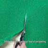 Thickened Flocked Green Desk Mat