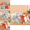 Mother And Child Squirrel Plush Toy With Pp Cotton Filling For Kids And Gift Use