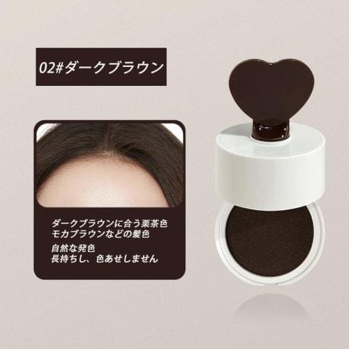 Hairline Powder Align Powder Hair Root Touch Up Quick Cover Thinning Hair/Waterproof/Small Face Makeup/For Hairline/Thinning Hair/Hairline Powder, Pow
