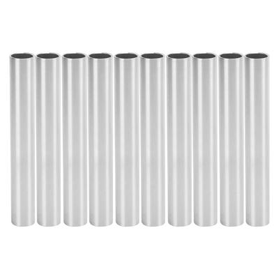 10 Stück Aluminiumrohr, rund, gerades Rohr, Roboter-Unterstützungswerkzeuge, Durchmesser 14 mm, 6100?1214?0100