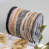 Úplné diamantové vlasové doplňky Čelenka Crystal Headband Fashion Barokní drahokamu čelenka Svatební pokrývky hlavy