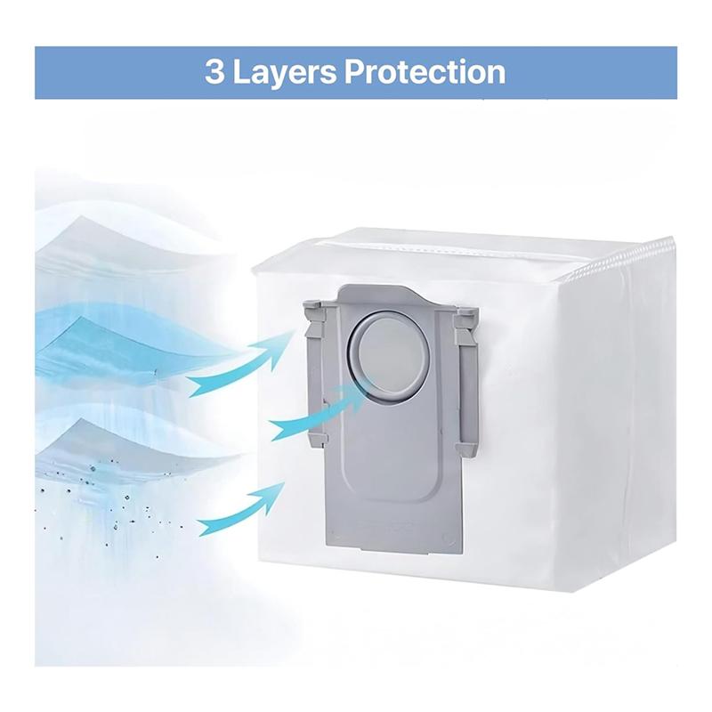 

A65T-For Roborock S7 T7S T7S Plus Vacuum Cleaner Parts Main Brush Side Brush HEPA Filter Mop Cloth