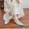 Women's shoes summer new fashion pointed temperament outer wear with skirts versatile fashion shoes soft soles not tired feet single shoes