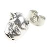 Modische Teufel Prajna Totenkopf Ohrstecker Trend Gehörnter Dämon Babygesicht Ohrringe Coole Ohrstecker Schmuck Anhänger für Unisex