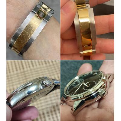 Jewelry Cleaning Cloth 4 Pieces Silver Jewelry Cloth Watch Scratch Repair Anti-Tarnish Wipes For Steel Brass Copper Goldware