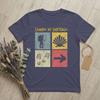 Camino de Santiago Cammino di San Giacomo T-shirt Unisex Buon Cammino T-shirt Vintage Manica Corta Girocollo T-shirt Cotone Merchandising Estivo
