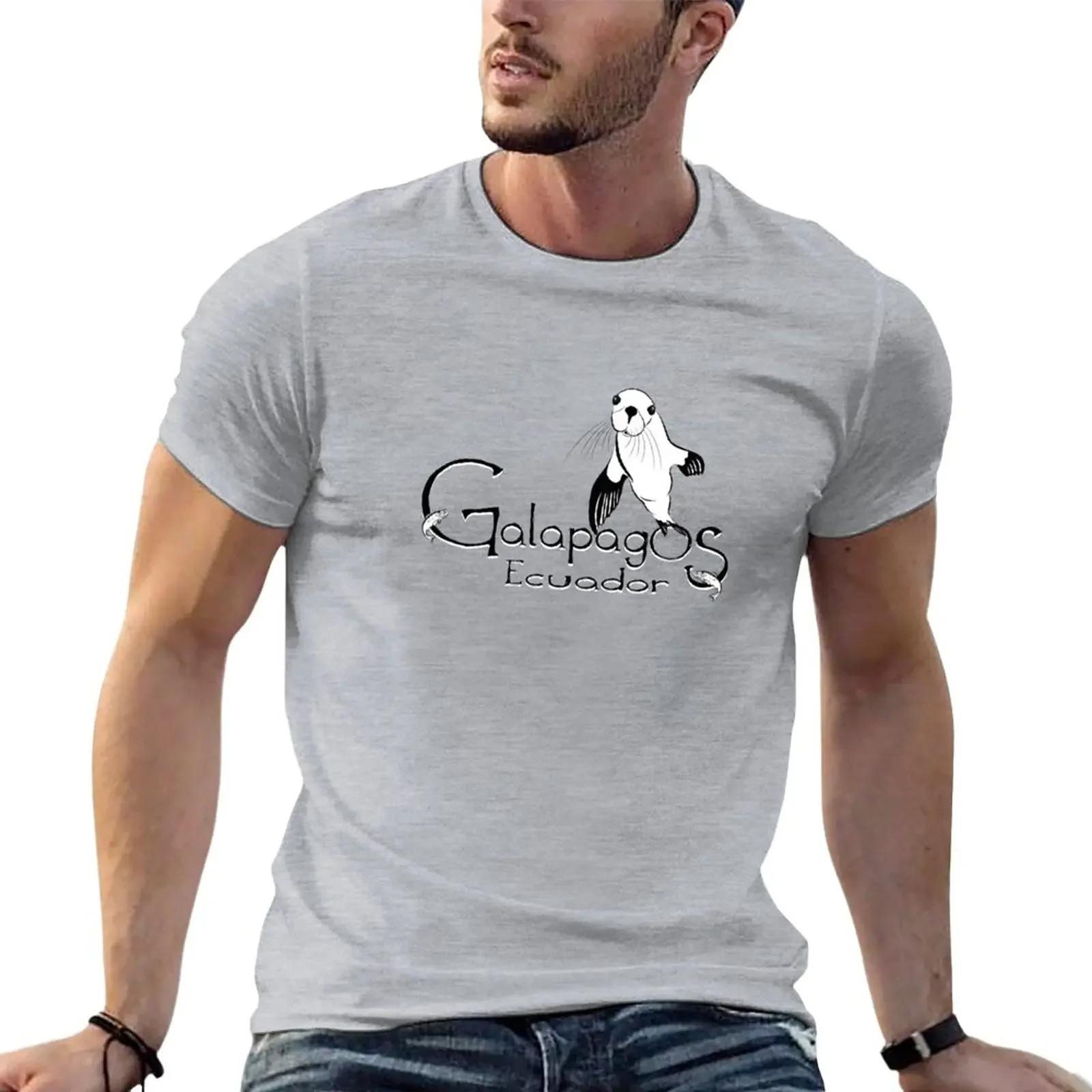 Galapagos Ecuador Sea Lion TShirt quickdrying plus sizes Mens t shirts S