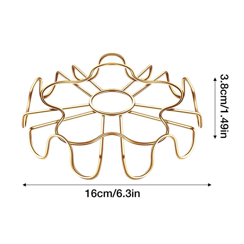 Pressure Cooker Egg Rack Flower Shape Egg Holder Rack Instant Pots Accessories Egg Steamer Rack Kitchen Gadgets For Egg Steaming