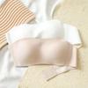 Nahtloses trägerloses Bandeau mit rutschfestem Geleistreifen für Damen, Schönes Rückendesign, Ideal für kleine Brüste