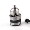 Electric Drill Power Tool Accessory: Hand-Tightened Locking Chuck with Round & Square Shank Compatibility