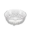 Crystal Glass Fruit Plate Premium Sense Household Fruit Salad Bowl Light Luxury High Value Dessert Yogurt Bowl Glacier Bowl