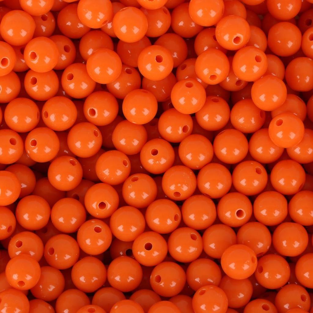 Spring Color Acrylic Beads for Children's DIY Projects