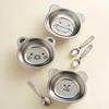 Onlycook 304 Stainless Steel Cartoon Kids Feeding Bowl