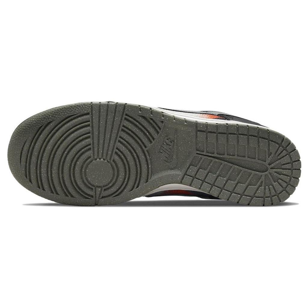 Nike Dunk Low Graffiti Pack - Black Red Men Sneakers DM0108-001