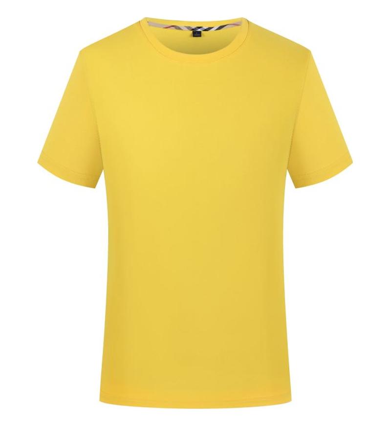 Minimalist Breathable Unisex Tee Solid Color Unisex T-shirt for Women and Men Summer Crew Neck Lightweight Tops YG-002