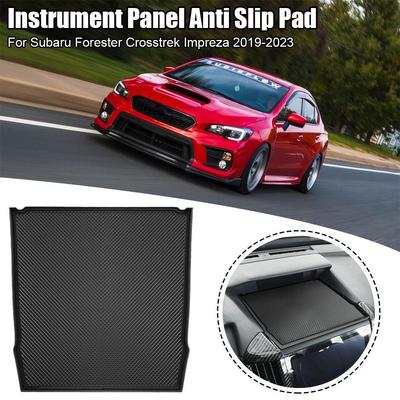 Tappetino Antiscivolo per Cruscotto Centrale Auto Per Subaru Forester 2019-2024 Per Subaru Crosstrek Impreza 2018-2024 XV Porta Telefono