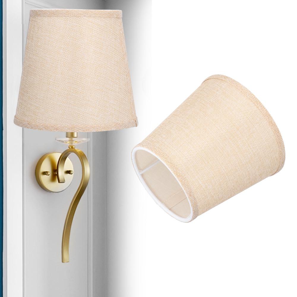 6PCS Clip On Design Lamp Cover 5.5 Inch Height Chandelier Lamp Shades Wall Lamp Shade  Indoor Lamp