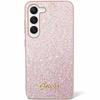 Guess Guhcs24Mhggshp S24+ S926Różowy/Pink Hardcase Glitter Script