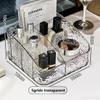 Cosmetic Storage Box For Vanity Makeup Organizer Clear Acrylic Skincare Organiser For Lipstick Cosmetic Organizer Perfume Holder