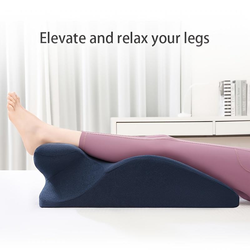 Ergonomic Bed Pillow with Detachable Headrest, 100% Polyester, Medium Firmness, for Reading and Back Support, Reading Pillow